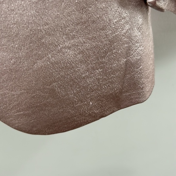 Generation Love Metallic Ruched Sleeve Fabien Blazer in Pink - Picture 12 of 15